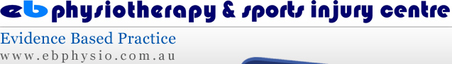 EB Physiotherapy and Sports Injury Centre - Evidence Based Practice